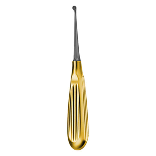 Bruns Sharp Curette (Gold & Black Coated)