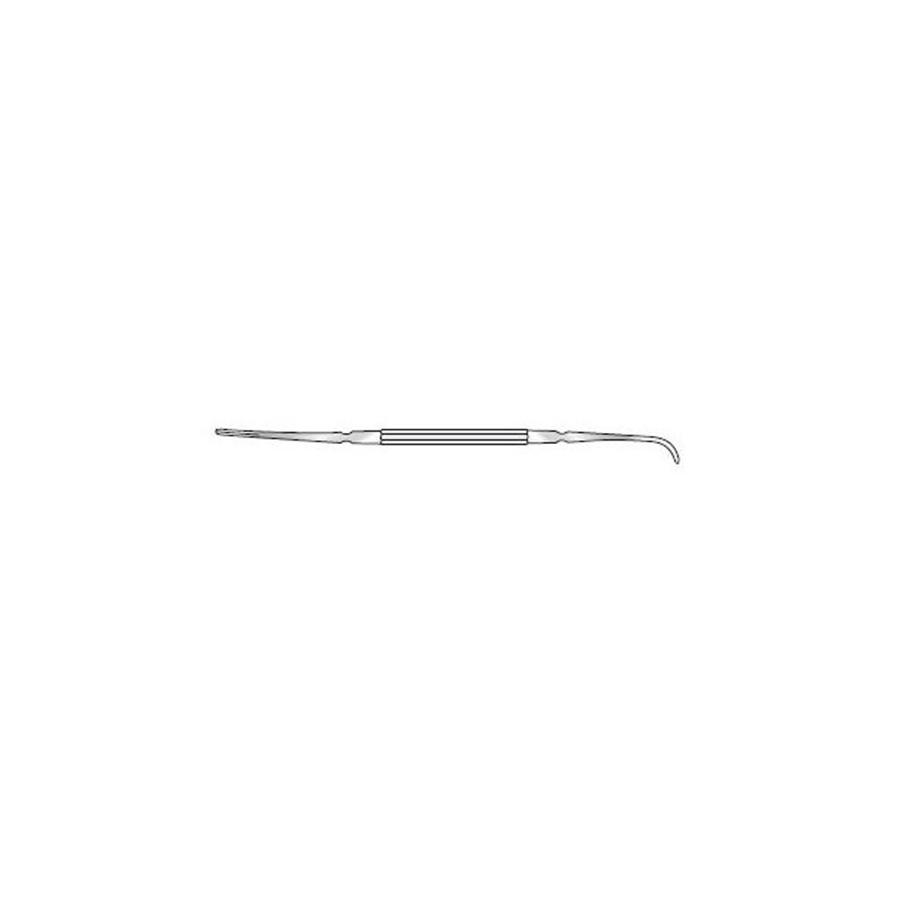 TUMARKIN ATTICOTOMY ELEVATOR, DOUBLE-ENDED